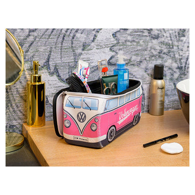 Toilettaske / kosmetiktaske, pink (2)