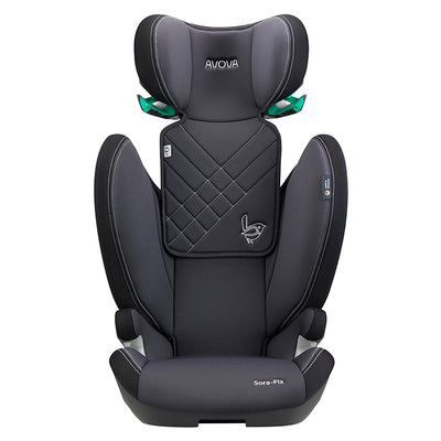 Avova Sora-Fix Autostol R129 100-150cm Grå/sort (2)