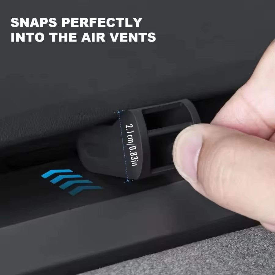 Silikone Clip til Luftudtag – Tesla Model 3 & Model Y (Holder til Duftfrisker)