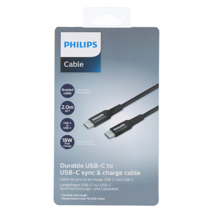 Philips USB-C kabel på 2 meter USB-C til USB-C (2)