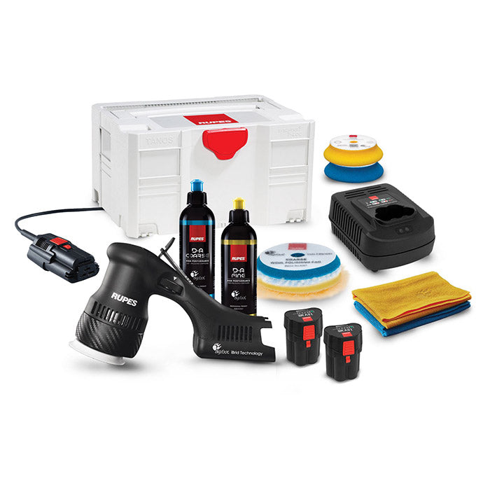Rupes HLR75 Mini polisher iBrid m. strømadapter