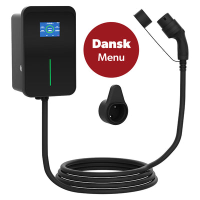 Avant ladeboks til elbil 11kW/16A 3-faset 7 Meter (Kåret som Årets Produkt 2026)