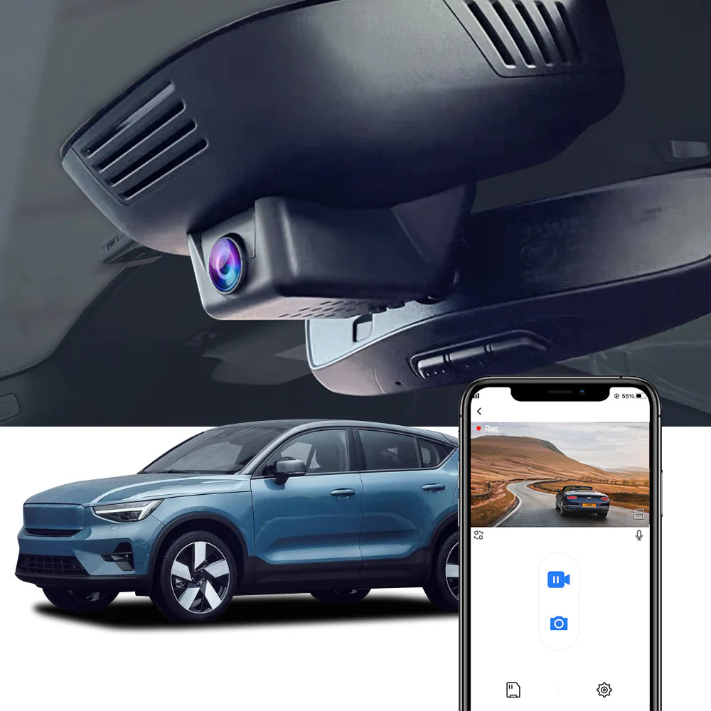 FITCAMX Dash Cam til Volvo C40 og EC40 2022-2025