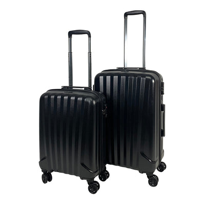 Bon Goût Milano Hardcase 2 pak trolleysæt sort