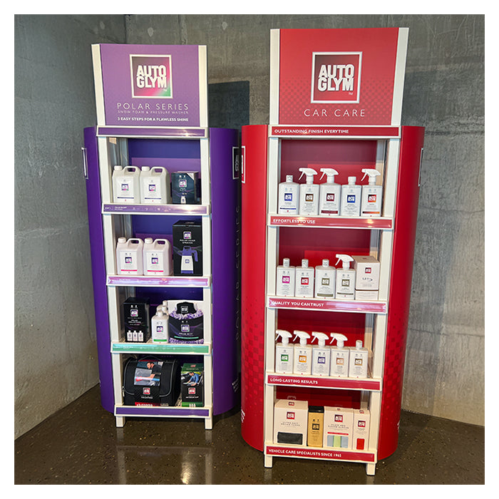 Autoglym Core Gulvstativ med 4 hylder (5)