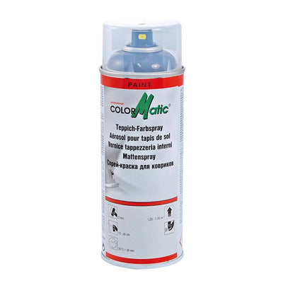 ColorMatic Tekstilspray sort til bundmåtter 400ml.