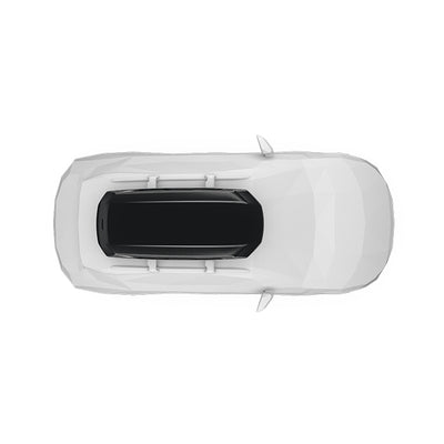 Thule Pulse 2 L Black Aeroski - Sort tagboks (4)