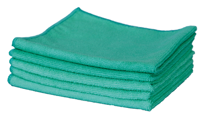 MaxShine Microfiberklud 300 GSM 40x40cm Grøn 5 stk