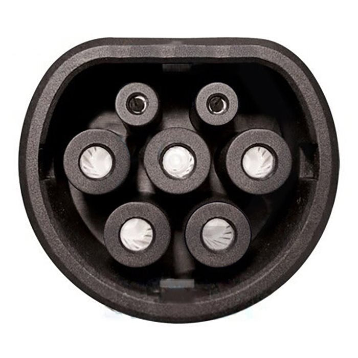 Ladekabel Type - 2 32A 1 - faset 5 Meter - GreenGoing