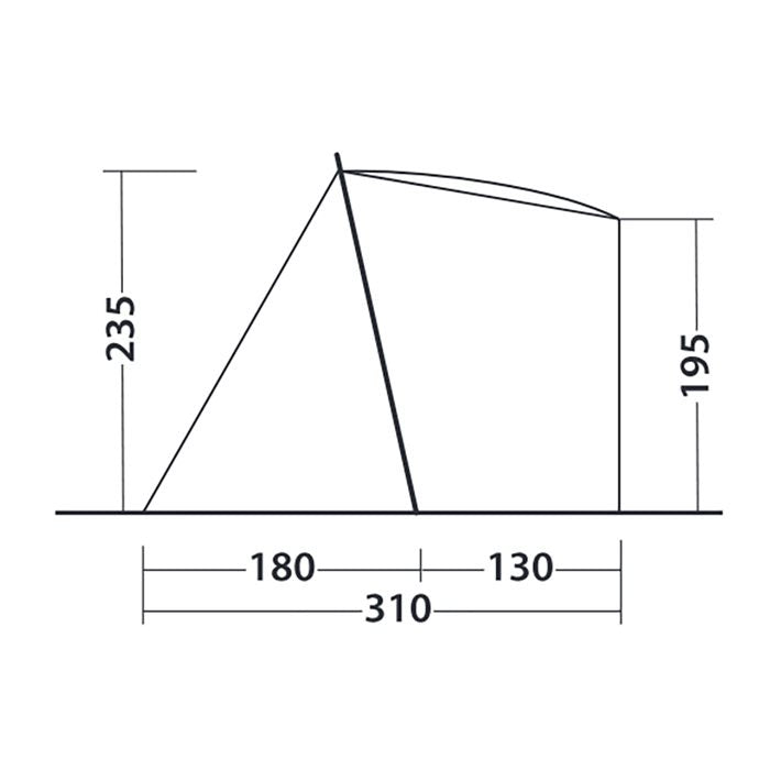 Outwell Campingtelt Sandcrest L - GreenGoing