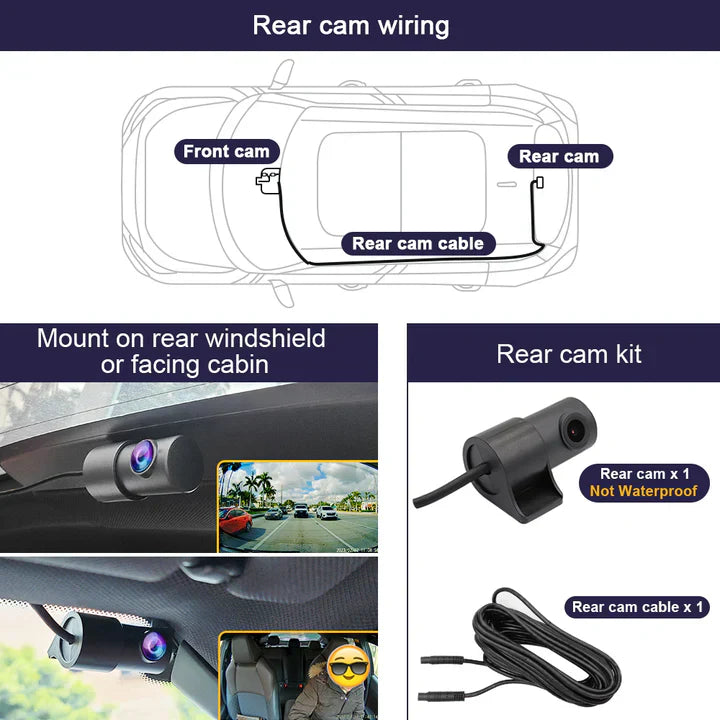 FITCAMX Dash Cam til Volkswagen ID. Buzz 2022-2025