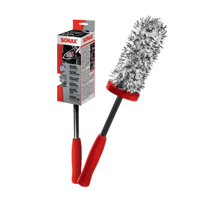 SONAX Microfibre Wheel Rim Brush - GreenGoing