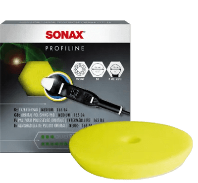 SONAX Polerskive Gul Ø155 Medium - GreenGoing