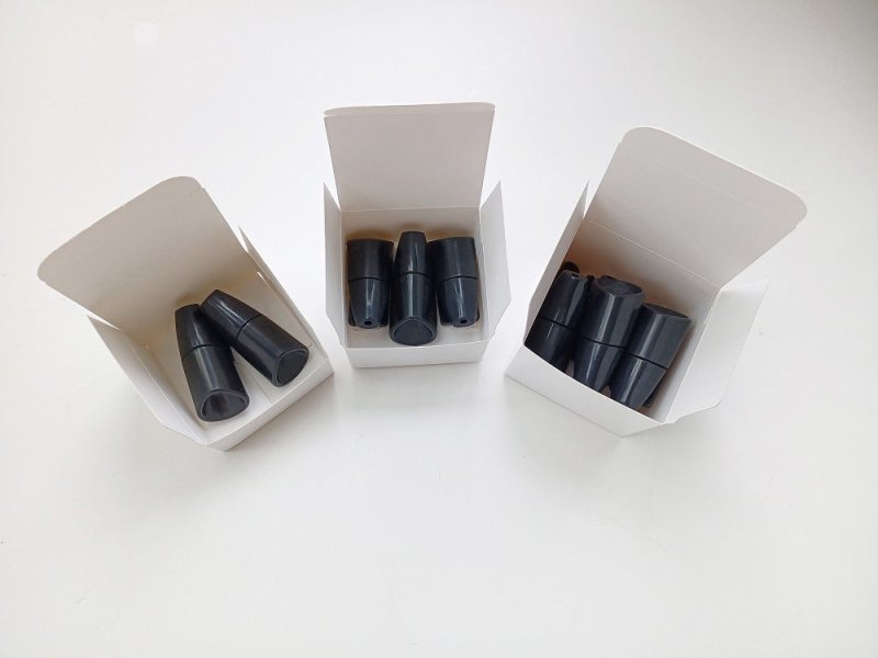 Vildtfløjte Sort 2/4 stk - Type B - GreenGoing