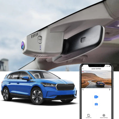 Fitcamx Dash Cam til Skoda Enyaq - GreenGoing