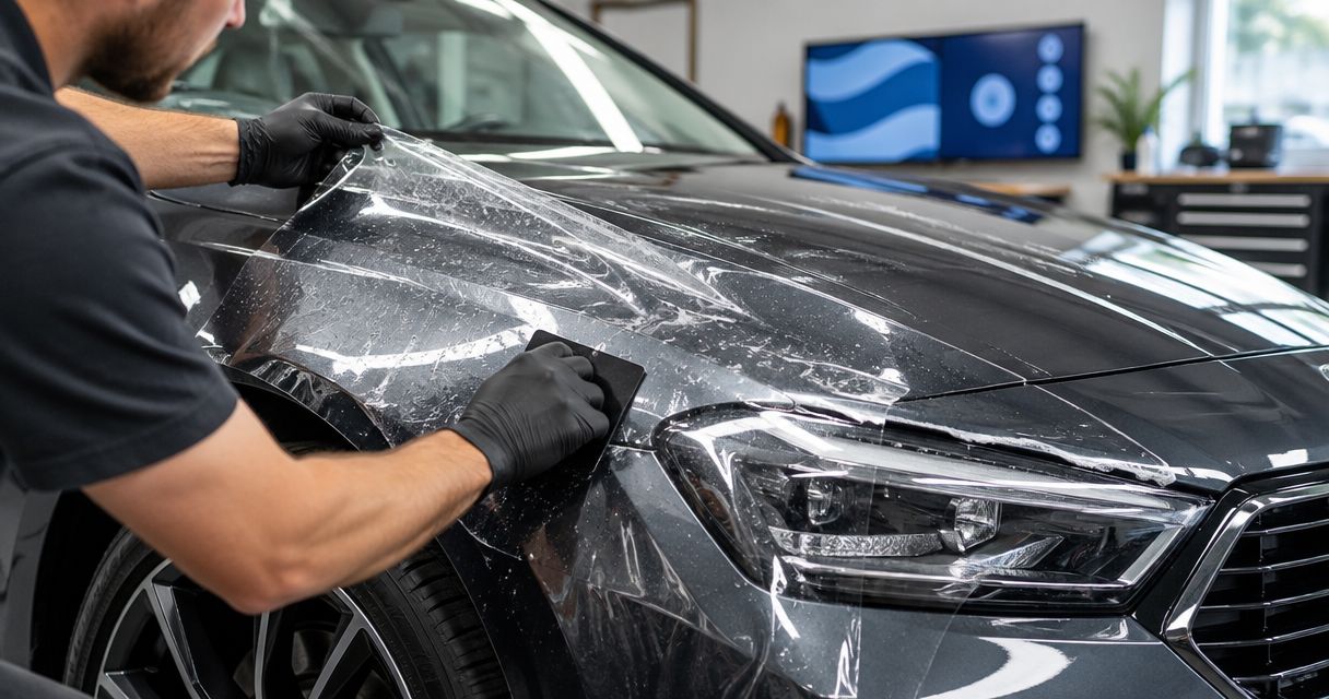 Hvor længe holder paint protection film på en bil?