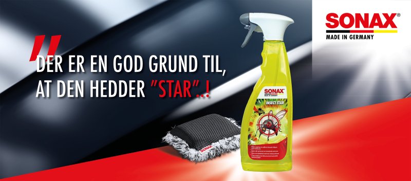 GreenGoing er nu Officiel Forhandler af SONAX Bilplejeprodukter - GreenGoing