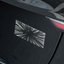 Time Tunnel Bagklap Emblem – Tesla (Selvklæbende Badge)