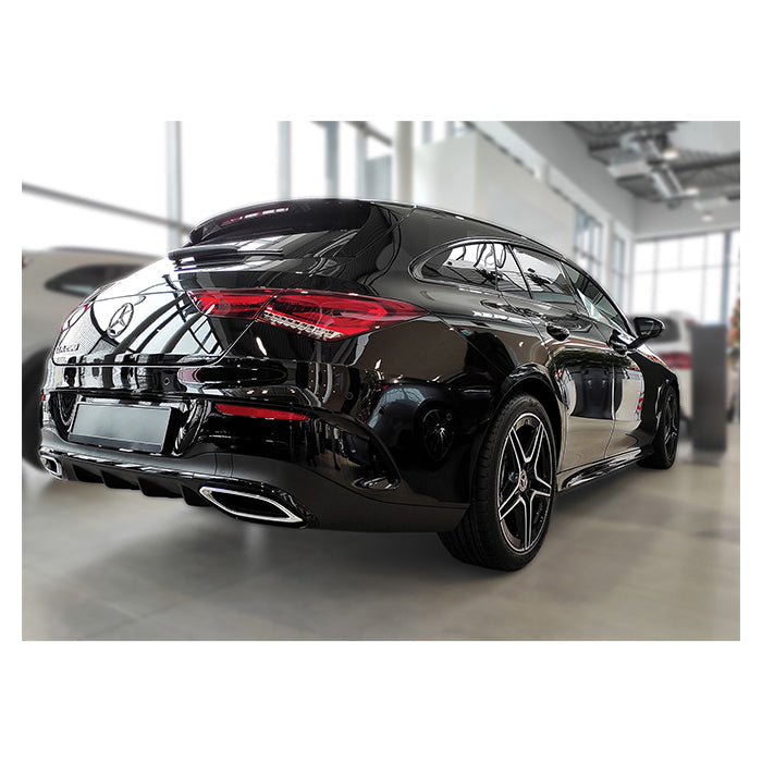 Avisa Læssekantbeskytter Mercedes CLA St.car 2019- Sort Stål