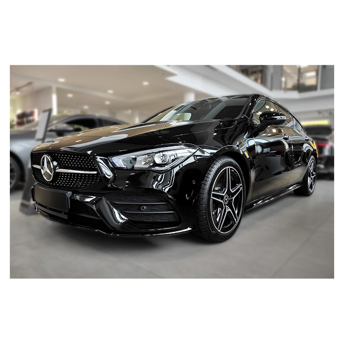 Avisa Læssekantbeskytter Mercedes CLA St.car 2019- Sort Stål