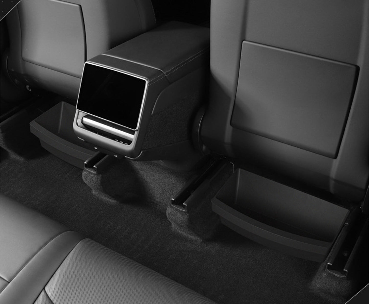 Opbevaringskasse til under sædet til Tesla Model Y Juniper