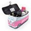 Toilettaske / kosmetiktaske, pink (6)