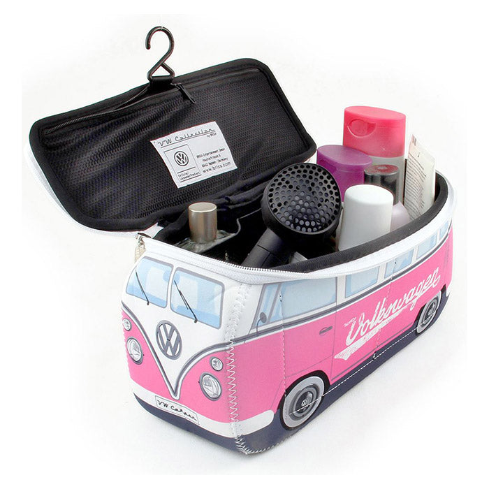 Toilettaske / kosmetiktaske, pink (6)