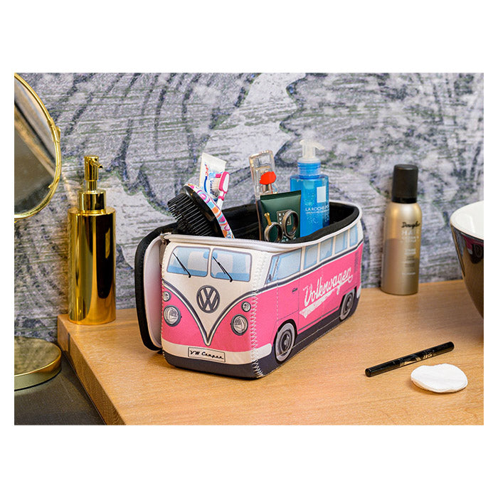 Toilettaske / kosmetiktaske, pink (2)