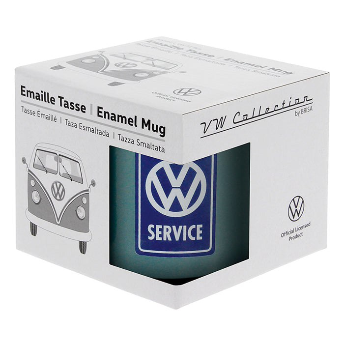 Emaljekrus, VW T1 bus "VW service" (4)