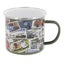 Emaljekrus, VW T1 bus "STAMPS" 500ml (2)