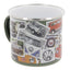 Emaljekrus, VW T1 bus "STAMPS" 500ml (7)