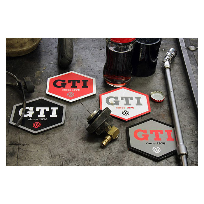 VW GTI flerfarvet glasbrikker 4 stk. (3)