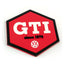 VW GTI gummimagnet, flerfarvet, 2 stk. (3)