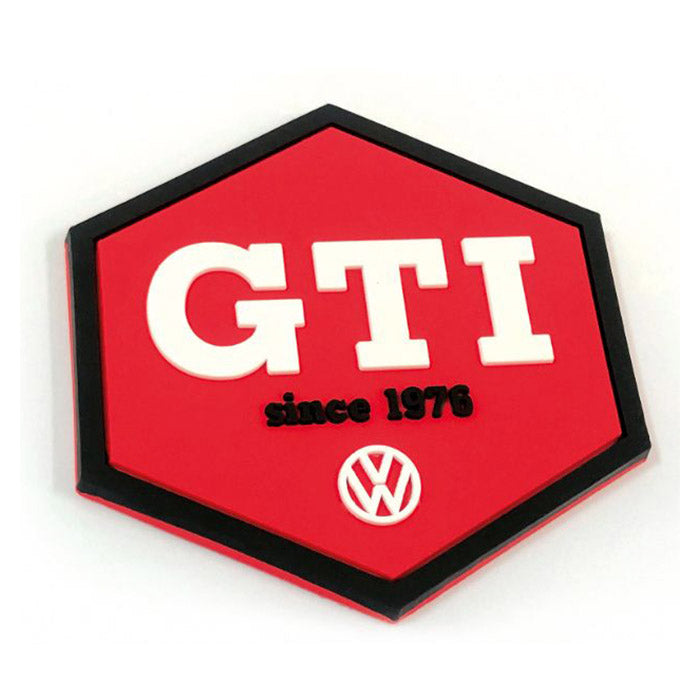 VW GTI gummimagnet, flerfarvet, 2 stk. (3)