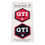 VW GTI gummimagnet, flerfarvet, 2 stk. (4)
