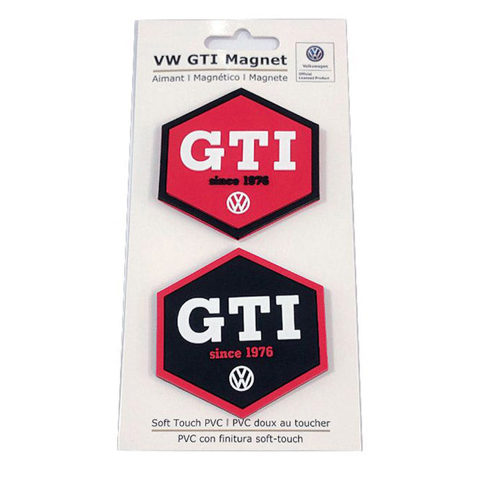 VW GTI gummimagnet, flerfarvet, 2 stk. (4)