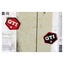 VW GTI gummimagnet, flerfarvet, 2 stk. (5)