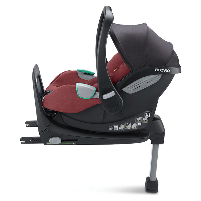 Recaro autostol Avan Iron Red (2)