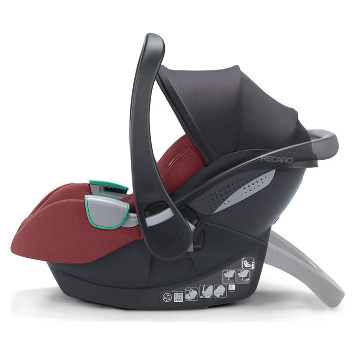 Recaro autostol Avan Iron Red (4)