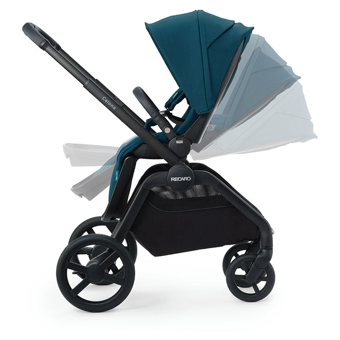 Recaro Celona Offroad Stroller Silver alu klapvognsstel (9)