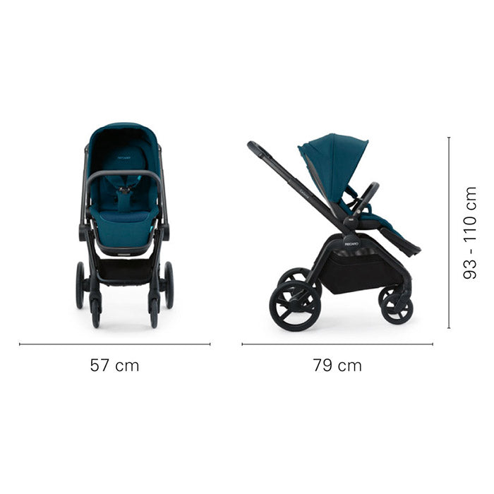 Recaro Celona Offroad Stroller Silver alu klapvognsstel (14)