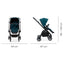 Recaro Sadena City Stroller Black klapvognsstel i sort (14)