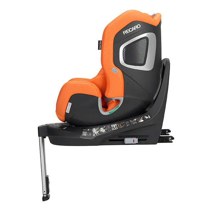 Recaro Autostol Xenon 1 Kid Orange R129 61-125 Cm (3)