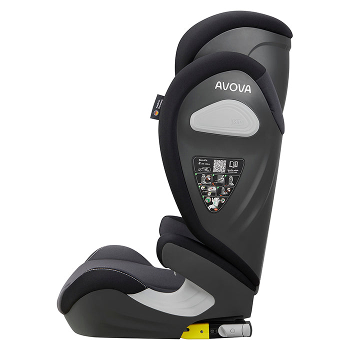 Avova Sora-Fix Autostol R129 100-150cm Grå/sort (6)