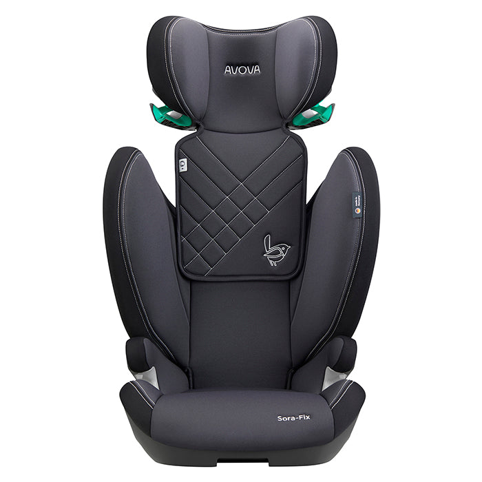 Avova Sora-Fix Autostol R129 100-150cm Grå/sort (2)
