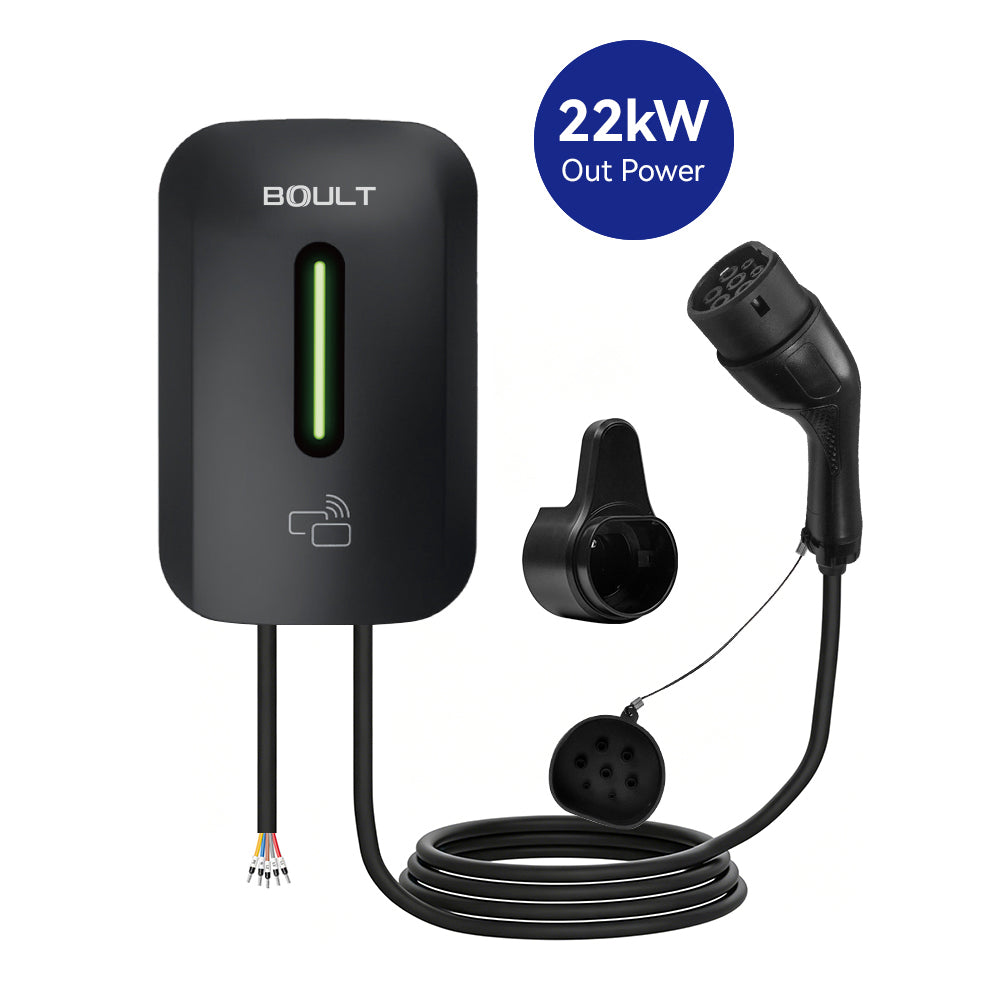Boult WP04 Wallbox – 11kW (3-faset) | Mat sort