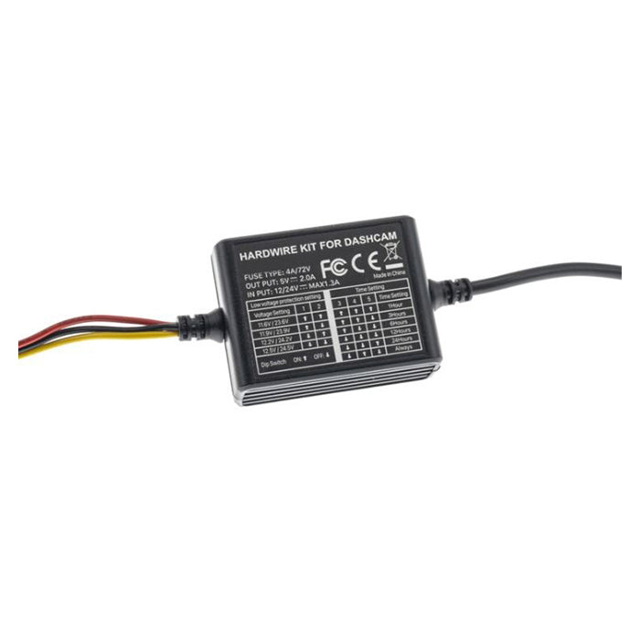 Ampire 12V+24V Dashcam Sæt (for+bag) 2K (QUAD-HD) (6)