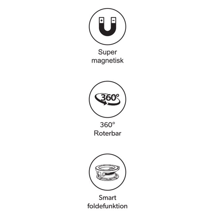 Avant magnetisk mobilholder til instrumentbræt (5)