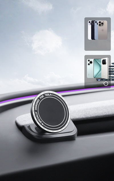 Dashboard Telefonholder – Tesla Model 3 Highland & Model Y Juniper