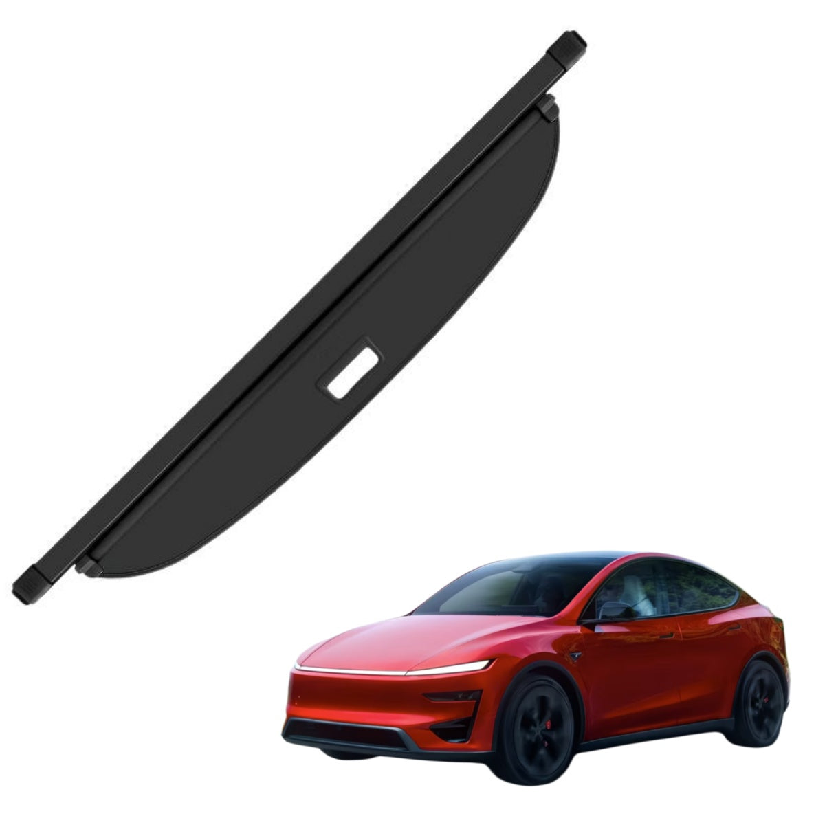 Premium Hattehylde til Tesla Model Y Juniper (2025+) – Bagagerums Cover